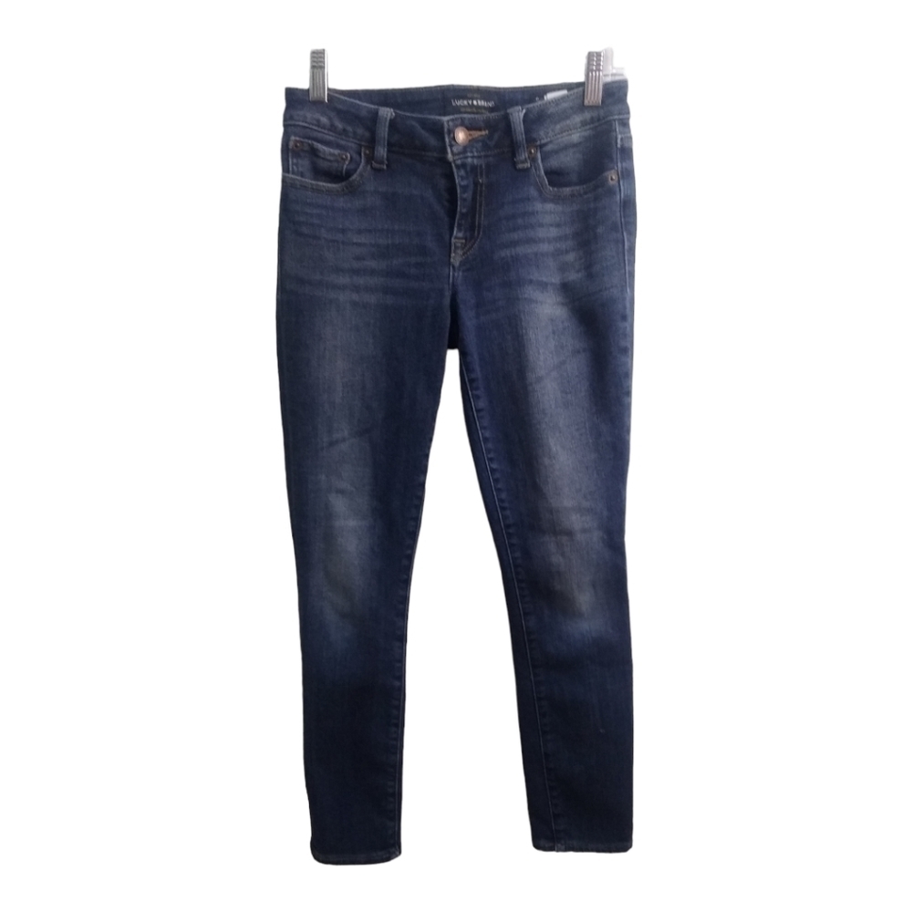 Lucky Brand Lolita Skinny Dark Wash‎ Ankle Jeans Size 25